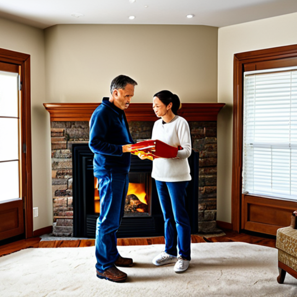 화재안전관리기술자의 경력 관리 전략 - Home Fire Safety**

"A family is practicing a fire drill in their fully furnished, modest home, safe...