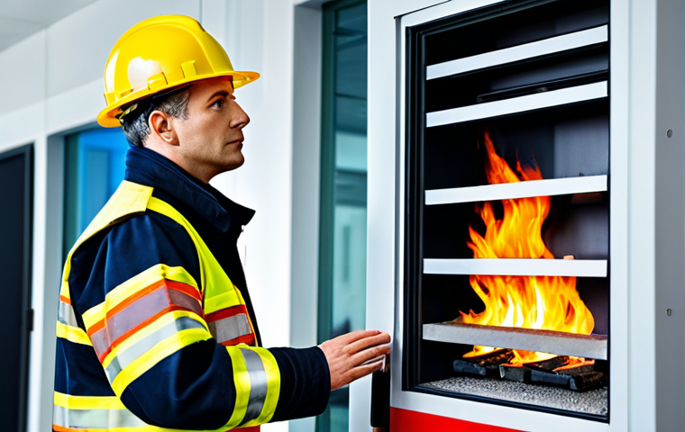 화재안전관리기술자의 경력 관리 전략 - Community Fire Safety Education**

"Firefighters giving a fire safety demonstration in a community c...