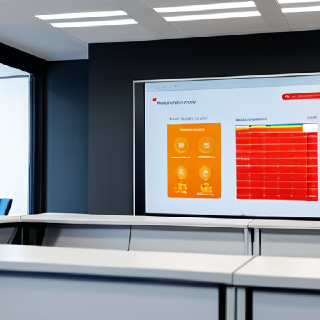 화재안전관리 직무에서의 성과 분석 및 개선 - Smart Fire Safety Monitoring**
"A modern office building with visible fire safety sensors and a cen...