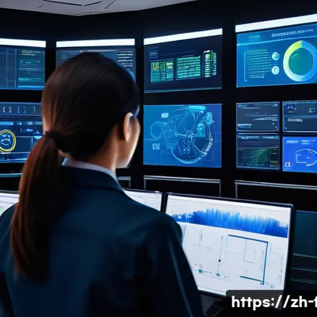 화재안전관리기술자의 경력 개발 로드맵 - **Intelligent Fire Safety Operations Center**
    A futuristic fire safety control center, bustling ...