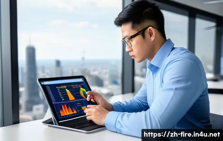 화재안전관리 직무에서의 연봉 협상 팁 - **Prompt 1: Fire Safety Professional Conducting Market Research**
    "A determined East Asian male ...